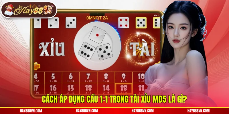Cách áp dụng cầu 1-1 trong Tài Xỉu MD5 là gì?