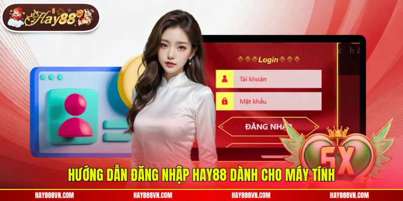 Hướng dẫn đăng nhập Hay88 dành cho máy tính