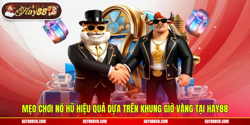 Mẹo chơi nổ hũ hiệu quả dựa trên khung giờ vàng tại Hay88