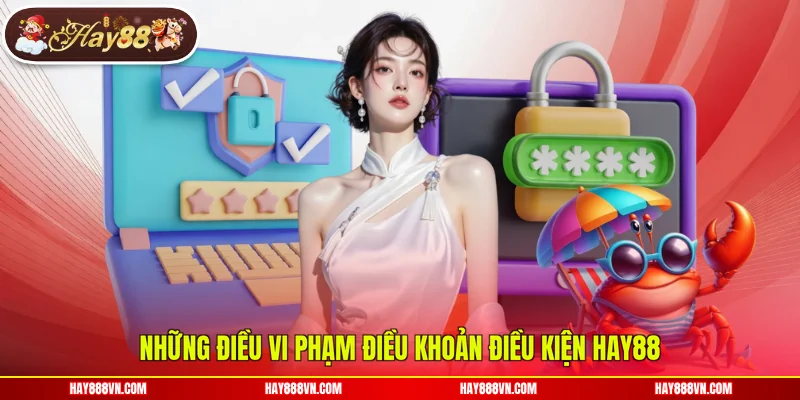 Những điều vi phạm điều khoản điều kiện Hay88